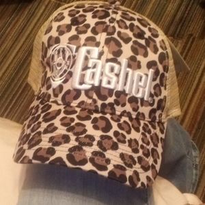 Cashew leopard print hat